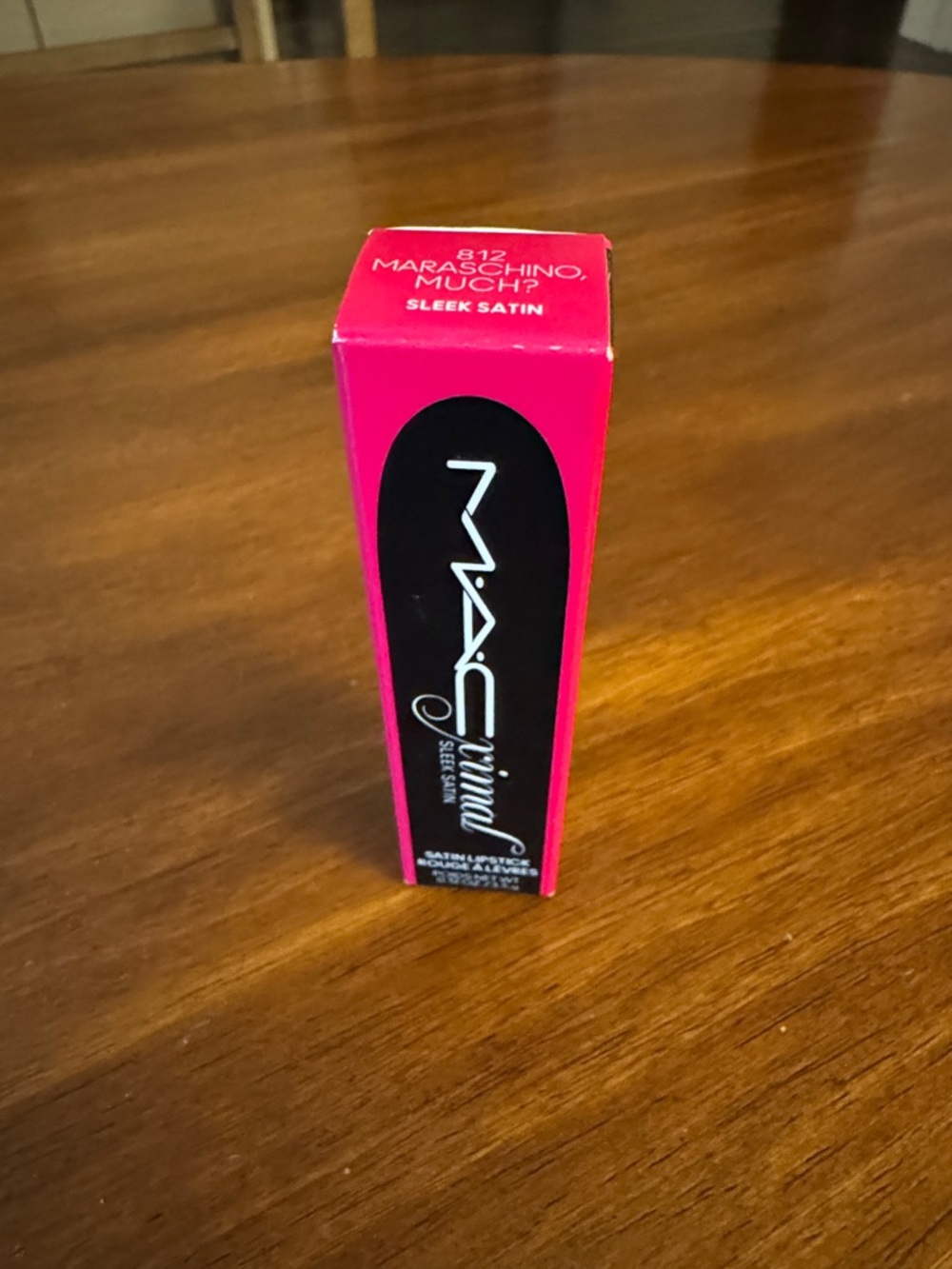 M·A·Cximal Sleek Satin Lipstick - Maraschino, Much? - Picture 4 of 5